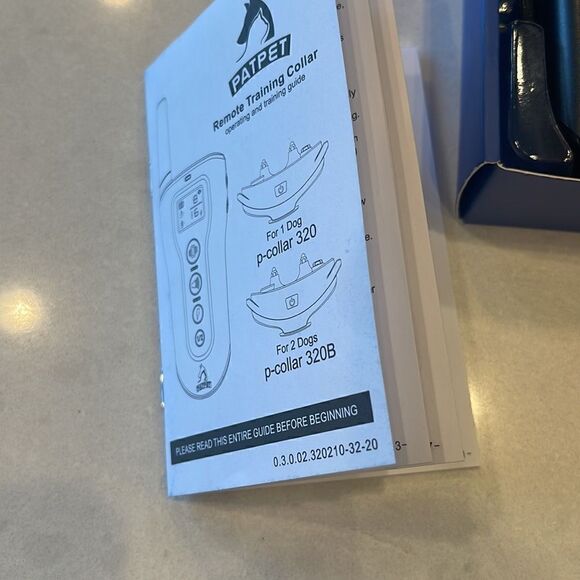 Patpet dog training collar. P-collar 320. For 1 dog. Collar is new. - Picture 6 of 6